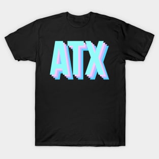 ATX in blue T-Shirt